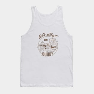 Let's start the journey Tank Top